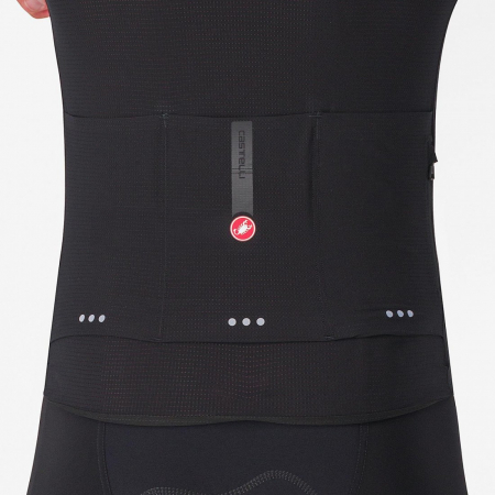 Tricou cu maneca scurta Castelli Premio EVO, pentru barbati, negru deschis/negru, M [4]