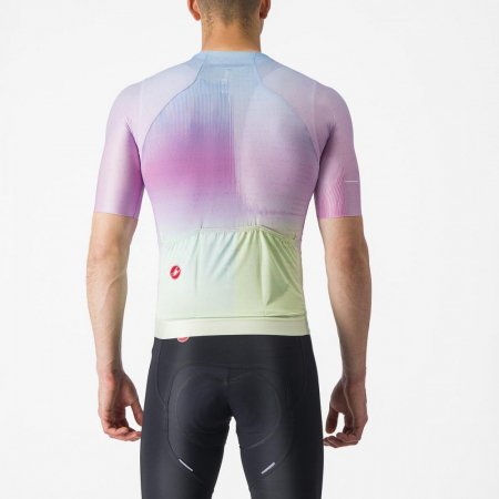 Tricou cu maneca scurta Castelli R-A/D, Violet Multicolor, XL [1]