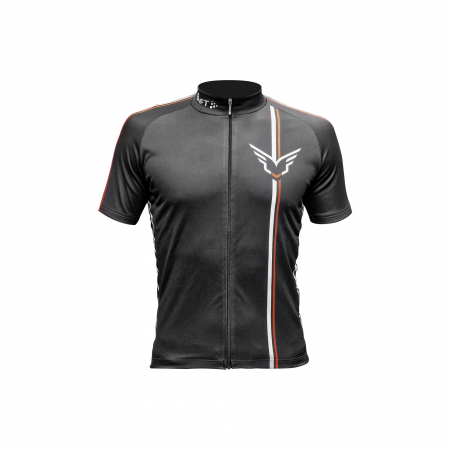 Imbracaminte ciclism - Tricou cu maneca scurta Craft L2 Felt Team, Negru/Alb/Rosu, M