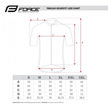 Tricou cu maneca scurta Force Charm, Galben Fluo, M [2]
