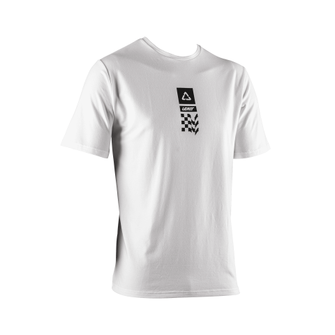 Tricouri cu maneca scurta - Tricou Leatt Core White XL