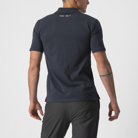 Tricou polo Castelli Race Day, pt barbati, negru, XL [1]