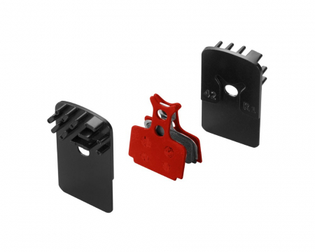 Piese biciclete - Placute frana metalice cu radiator Union DBP-42SC-set Formula Mega