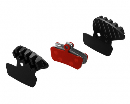 Piese biciclete - Placute frana metalice cu radiator Union DBP-57SC-set Avid X0 trail si Sram Guide