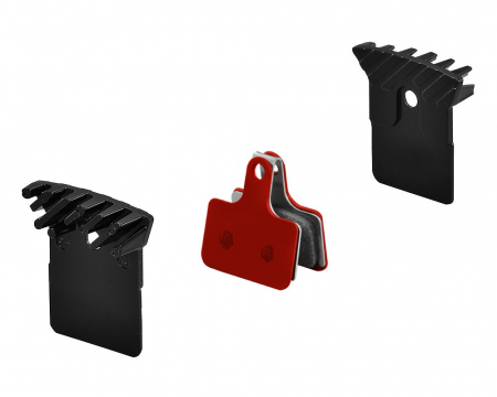 Piese biciclete - Placute frana metalice cu radiator Union DBP-64SC-set Shimano Ultegra