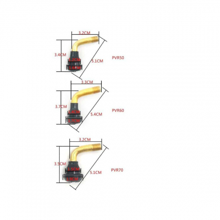 Valva tubeless curbata pentru trotineta electrica 60 mm [1]