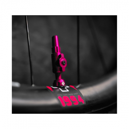 Valve tubeless Muc-Off Big Bore Lite 30mm (S), Rosu [2]