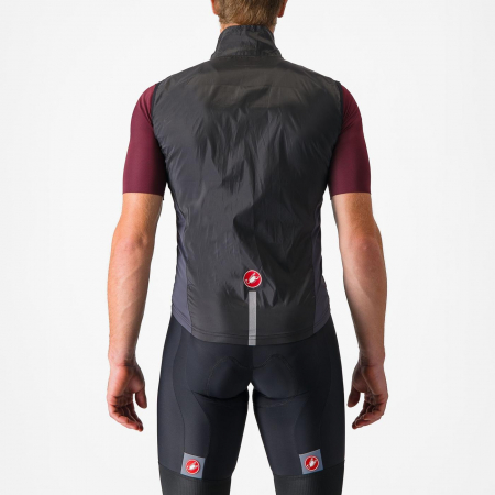 Vesta de vant Castelli Squadra Stretch, pt barbati, negru deschis/gri inchis, XXL [1]
