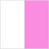 Ochelari Force Ombro alb mat, lentila roz laser