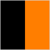 Bandana Force Points, negru/portocaliu, UNI