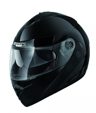 Căști - CASCA FLIP-UP SHARK OPENLINE PRIME - BLACK