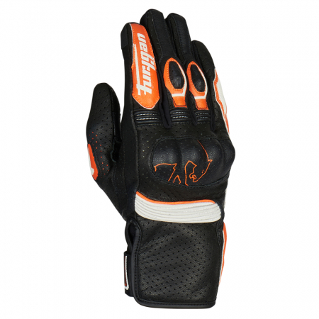 Echipamente Furygan - Manusi de piele TD ROADSTER, barbat, negru-orange-alb, Furygan