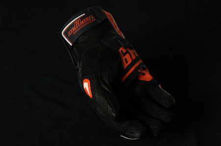 Manusi de piele TD ROADSTER, barbat, negru-orange-alb, Furygan [2]