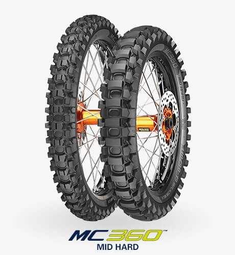 Anvelopa cross enduro METZELER 110 100-18 TT 64M MC360 MID HARD