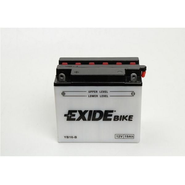 Baterie moto Acid cu intretinere EXIDE 12V 19Ah 190A L+ aerisire dreapta 175x100x155 Incarcare uscata cu acid