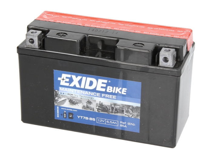 Baterie moto EXIDE 10Ah YT12B-BS [1]