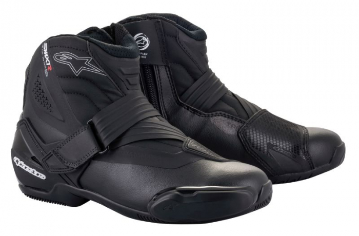 Bocanci piele touring SMX-1 R V2 ALPINESTARS culoare negru marime 45