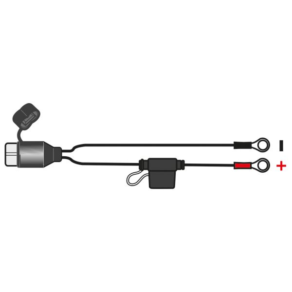Cabluri incarcatoare baterii moto MAXIMISER 360T cu siguranta pe cablu [1]