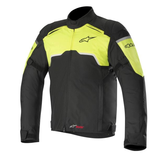 Geaca textil ALPINESTARS HYPER DRYSTAR culoare negru fluorescent galben, marime M