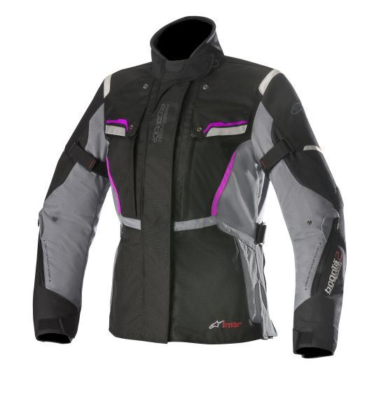 Geaca textil ALPINESTARS STELLA BOGOTA V2 DRYSTAR culoare negru gri violet, marime S