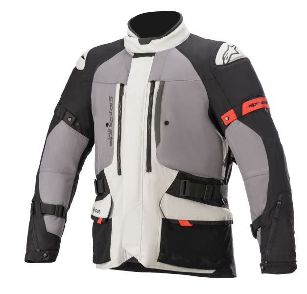 Geaca touring ALPINESTARS KETCHUM GORE-TEX culoare negru dark gri light gri marime XL