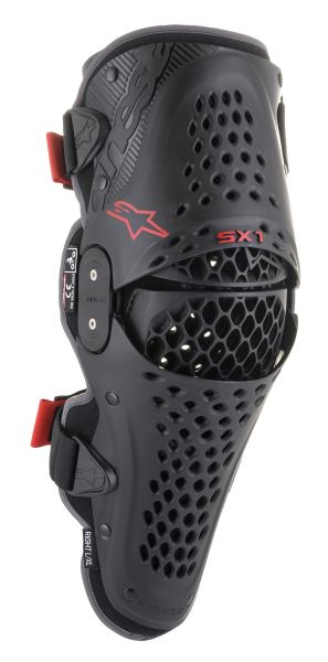 Protectie genunchi ALPINESTARS MX SX-1 V2 culoare negru rosu marime L XL