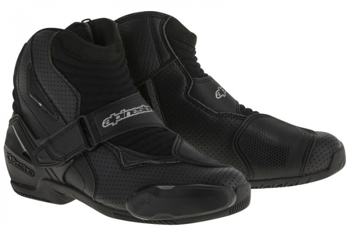 Ghete piele Casual SMX-1 R VENTED ALPINESTARS culoare negru, marime 46