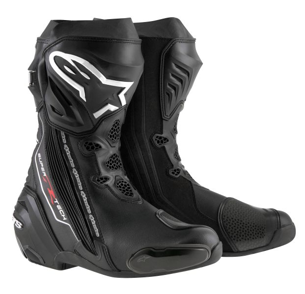 Ghete piele sport SUPERTECH R ALPINESTARS culoare negru, marime 44