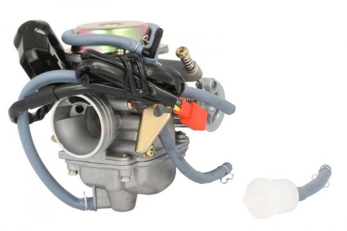 GY6 125 Carburator (duza de 104 mm, vid constant, diafragma de 38 mm, se potriveste si motoare de 150QMG, HD152FM, 153FM)