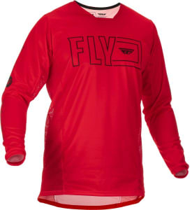 Tricou cross enduro FLY RACING KINETIC FUEL culoare negru rosu