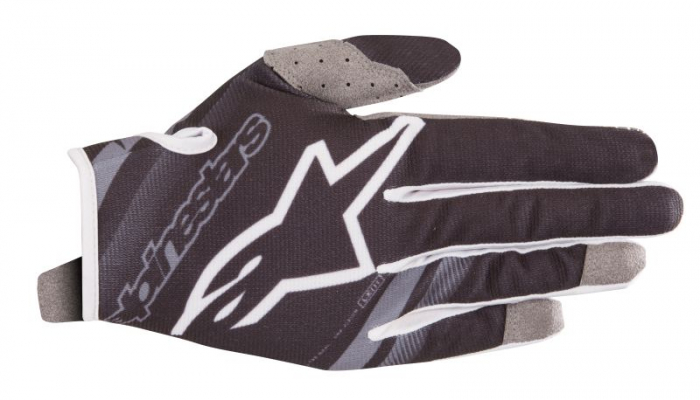 Manusi cross enduro ALPINESTARS MX YOUTH RADAR culoare negru gri, marime L