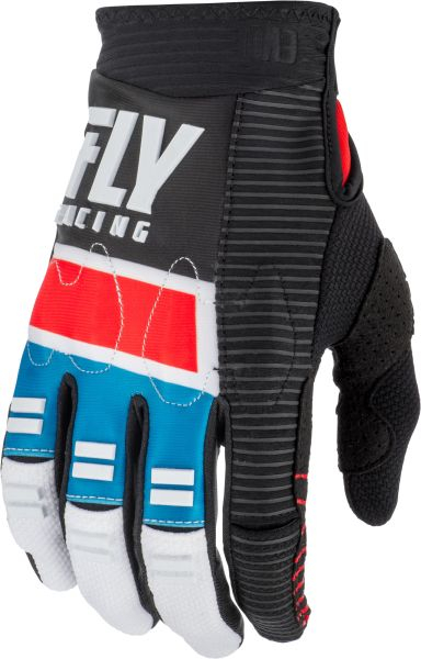 Manusi cross enduro FLY RACING EVOLUTION DST culoare negru albastru rosu, marime 12