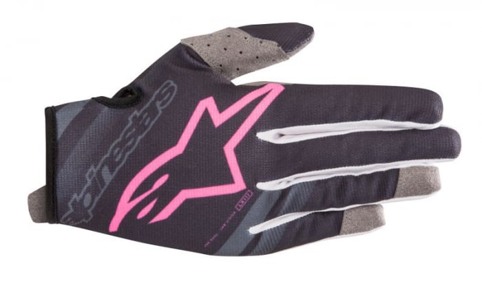 Manusi off road ALPINESTARS MX RADAR culoare fluorescent albastru navy roz, marime S