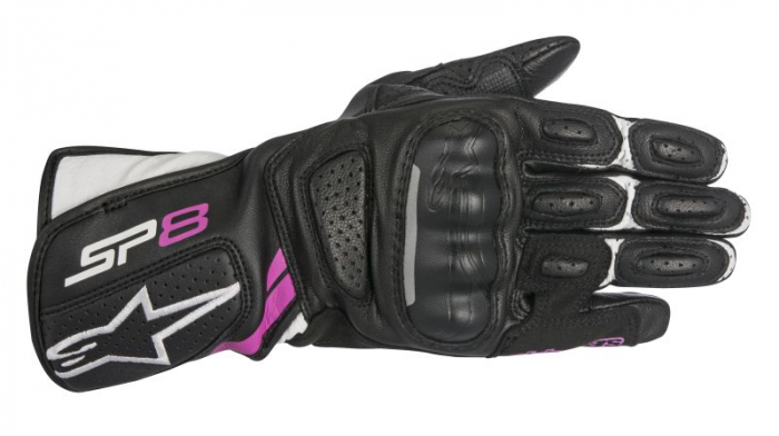 Manusi sport ALPINESTARS STELLA SP-8 V2 Manusi culoare negru fuchsia alb, marime S