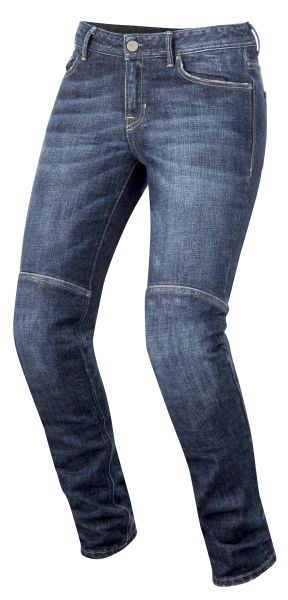 Pantaloni Jeans ALPINESTARS DAISY turism culoare albastru, marime 32 ALPINESTARS imagine noua 2022