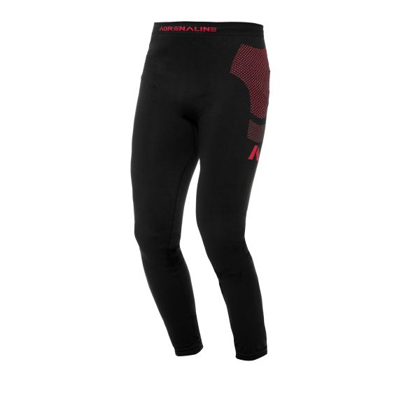 Pantaloni termoactivi ADRENALINE FROST culoare negru rosu marime XL (warming)