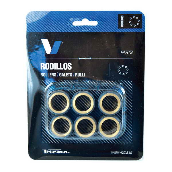 Role variator 20x17 10,5g 6buc BENELLI VELVET; HONDA PCX, SH; ITALJET JUPITER, MILLENIUM; KAWASAKI J125; KYMCO DOWNTOWN, K-XCTI, PEOPLE, SUPERDINK; MALAGUTI MADISON, PHANTOM MAX 125-180 dupa 1998