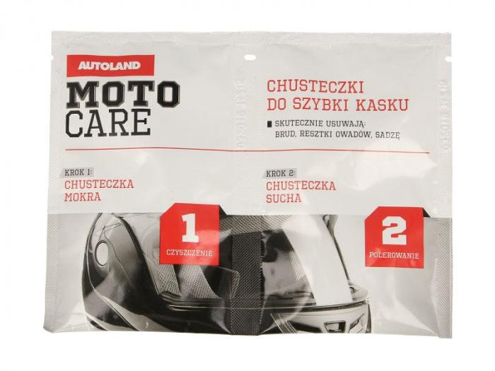 Servetele curatare viziera, MOTOCARE