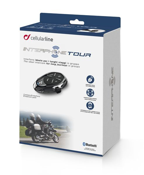 Sistem de comunicare motociclete Interphone TOUR 1 bucata