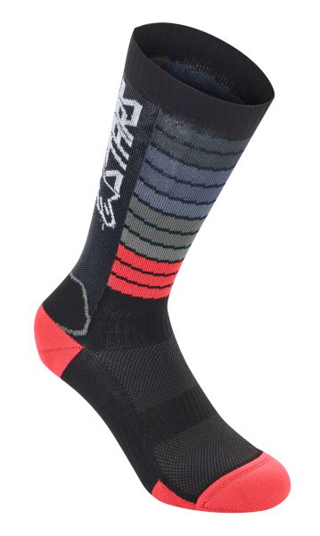 Sosete termo-active ALPINESTARS DROP SOCKS 22 culoare negru rosu marime L