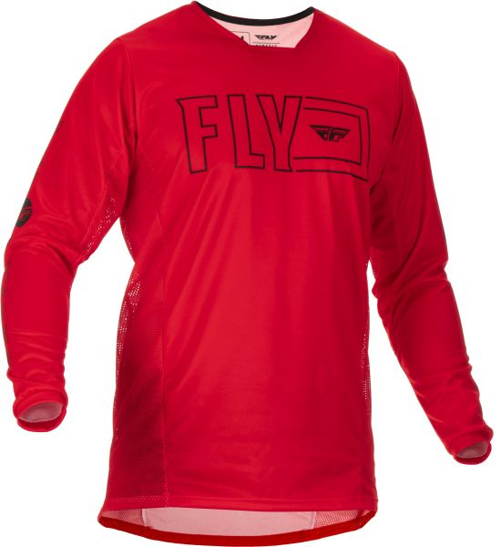 Tricou FLY RACING KINETIC FUEL culoare negru rosu marime S