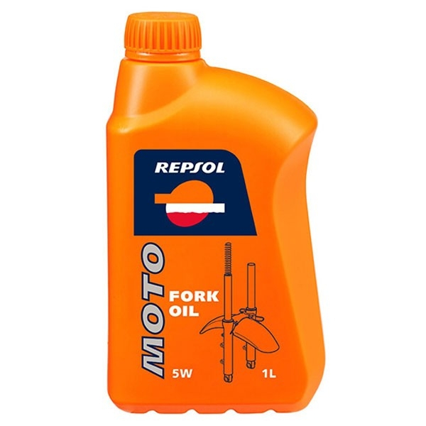 Ulei moto furca Fork Oil 5W 1L, Repsol