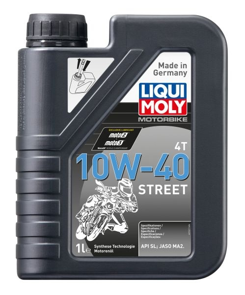 Ulei Moto sintetic LIQUI MOLY 4T STREET 10W50 1 Litru