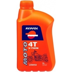 Ulei moto V-Twin 4T 20W50 1L, Repsol