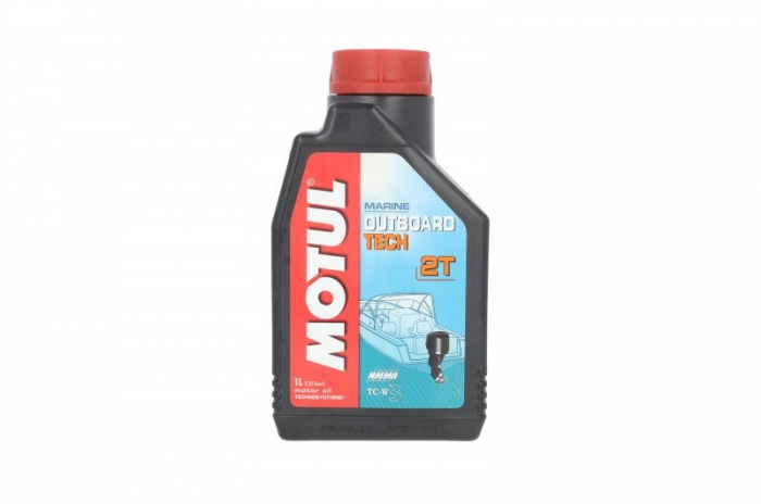 Ulei motor barca, Motul Outboard Tech 2T, 1 litru