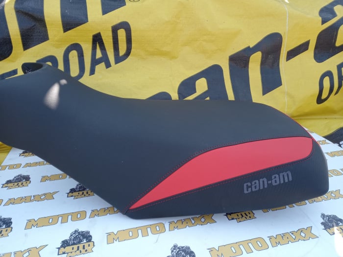 Material șa Outlander G2 negru-roșu [2]