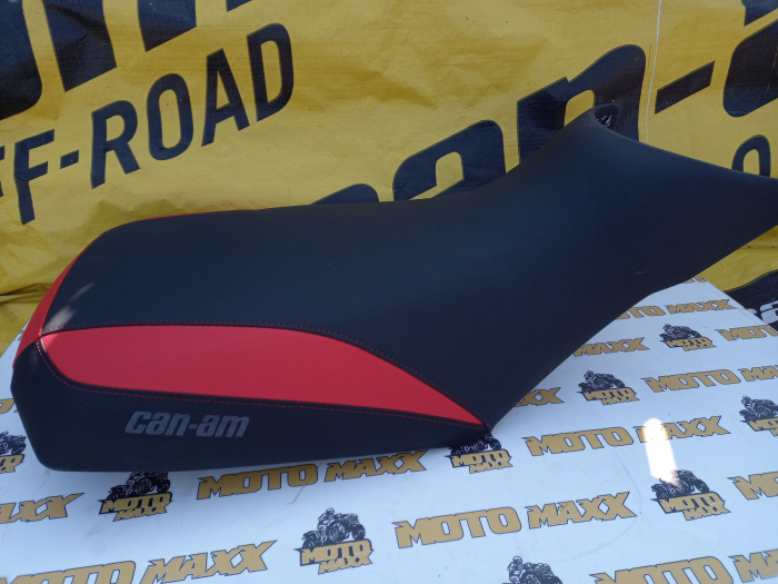 Material șa Outlander G2 negru-roșu [4]