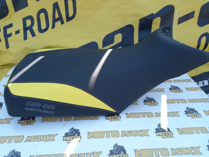Material șa Outlander G2 negru-galben [3]