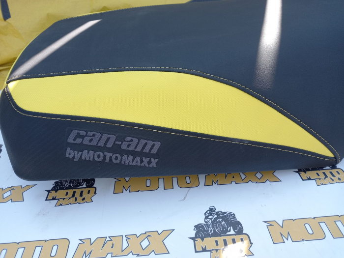 Material șa Outlander G2 negru-galben [5]