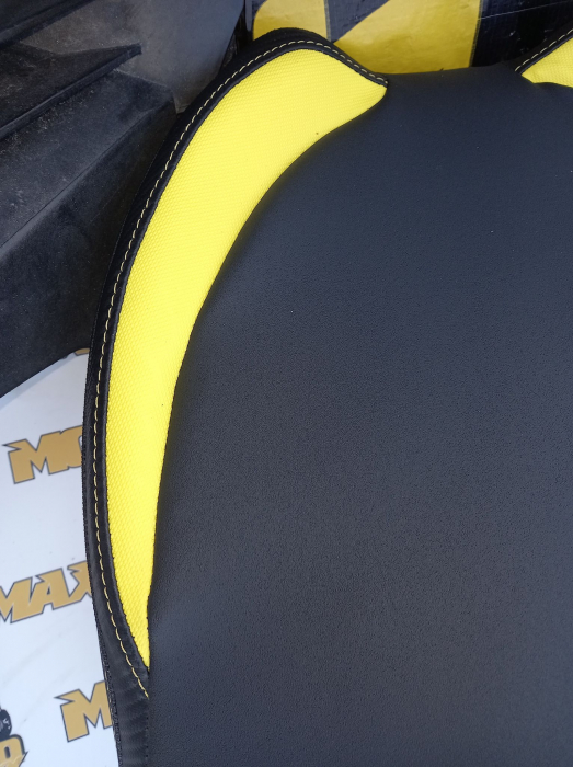 Material scaun Outlander G2 negru/galben [4]